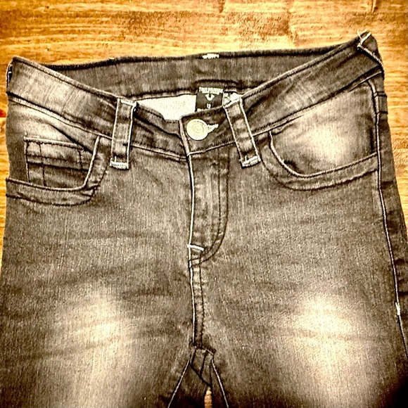 True Religion Straight Leg Jeans Black/Charcoal Wash​ - Picture 2 of 6